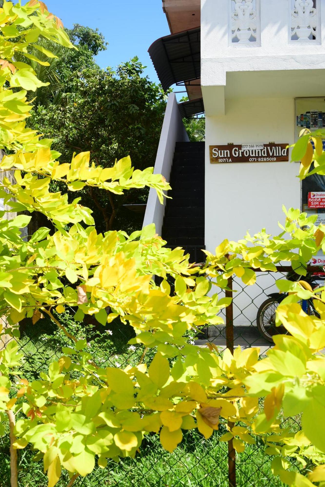 Sun Ground Villa Hikkaduwa Exterior foto